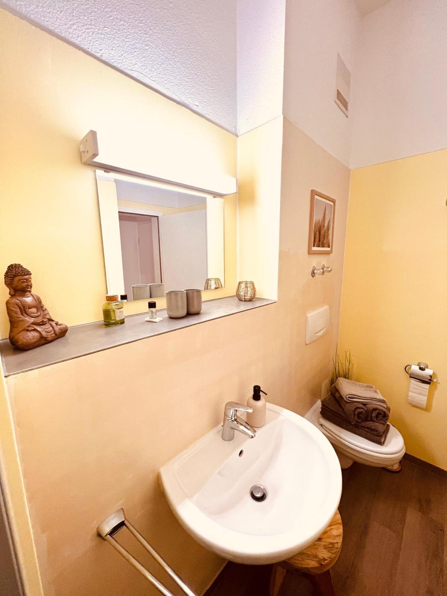 Wunderschoenes Apartment Mit Bademantelgang Zur Wohlfuehltherme باد جريسباخ المظهر الخارجي الصورة